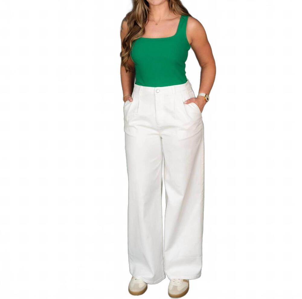 NEW TRAVIS MATTHEW women's everyday wide leg pants in white